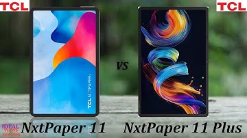 TCL NxtPaper 11 vs TCL NxtPaper 11 Plus