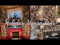 Magical christmas house tour 2023  10 decorated trees fantasy scenes and cherished ornaments