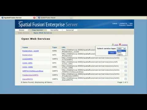 CARIS Spatial Fusion Enterprise Web Demo Part - 1
