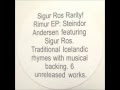 Sigur ros  steindor andersen  rimur ep  track 05