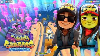 SUBWAY SURFERS GAMEPLAY PC HD 2024 - UNDERWATER - JAKE DARK OUTFIT+ZOMBIE JAKE