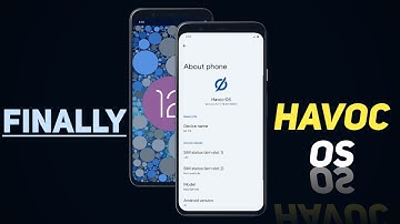 Finally Havoc OS - Android 12 based | Hands ON | First Look is here!
