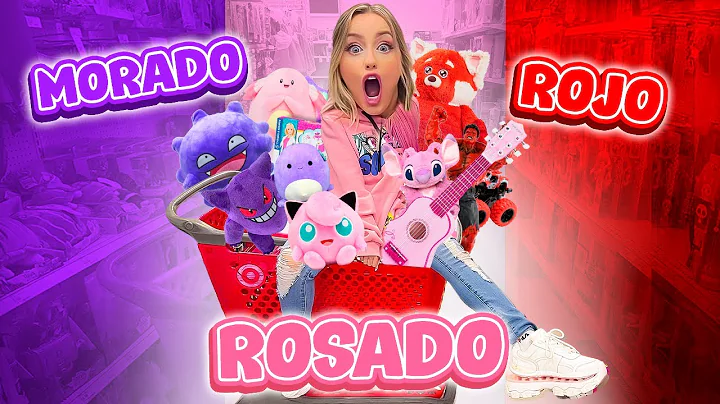 24 HORAS COMPRANDO TODO ROJO, MORADO Y ROSADO !!  ...