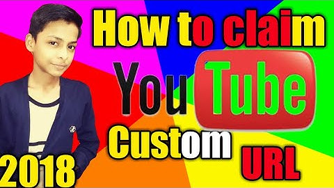 How to Claim YouTube Custom URL 2018 | Hindi | Rohan all4u
