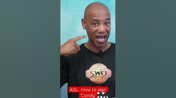 ASL:  How to sign "Candy" in Sign Language