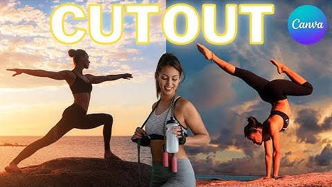 How to cut out an image in canva | Photo Cutout Animation | Canva Tutorial