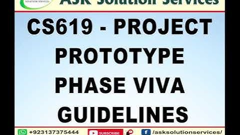 CS619 PHP Project Prototype Viva Guidelines | PHP Prototype  Viva Help | PHP Prototype Viva Question
