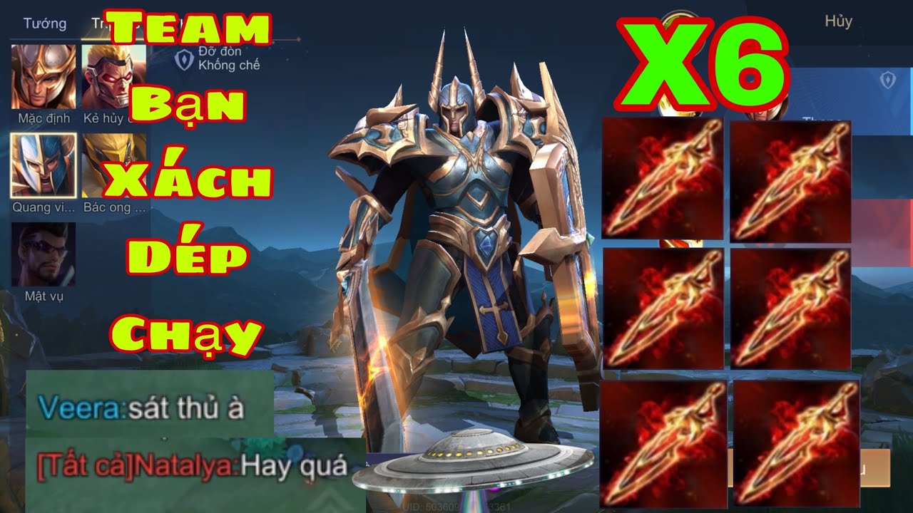 LIÊN QUÂN : Team Bạn Phải Xách Dép Bỏ Chạy Khi Nhìn Thấy Thane Lên x6 Cái Nanh Fenrir