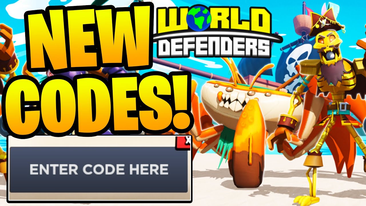 World Defenders codes (August 2023) - Free gems and coins