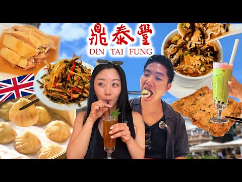 Trying Din Tai Fung in London For The First Time 🇬🇧