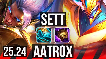 SETT vs AATROX (TOP) | 11/3/8 | KR Diamond | 25.24