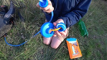 Convertube Hydration System by SourceOutdoor Alternative to Hydration systems.