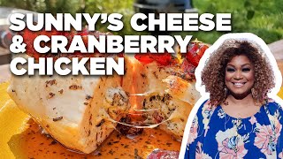 Sunny Anderson's Easy Cheese and Cranberry Stuffed Chicken | The Kitchen | Food Network