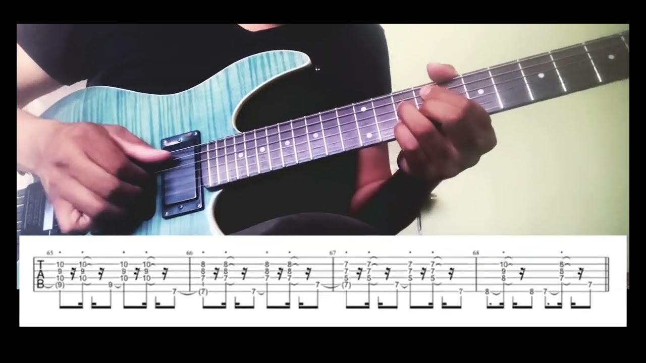 Playing God – Polyphia Playing God Intro TAB Sheet music for Guitar (Solo)