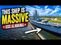 This WWII Battleship Is Massive 😳