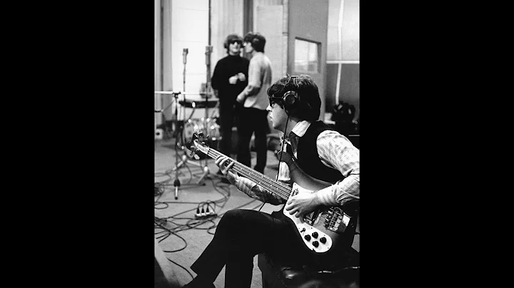 The Beatles in the recording studio (April 14th 1966) Paperback Writer