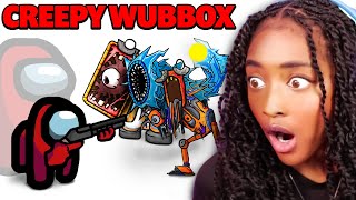 Mini Crewmate VS CREEPY MSM Wubbox