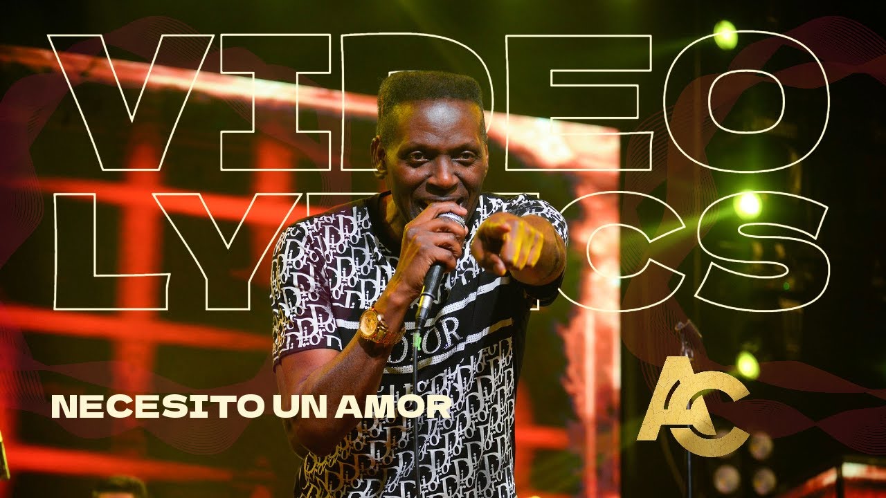 Necesito un amor - Antonio Cartagena (Video Lyrics Oficial - Letra Oficial)