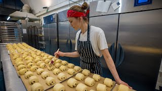 Baking shift in the bakery | London