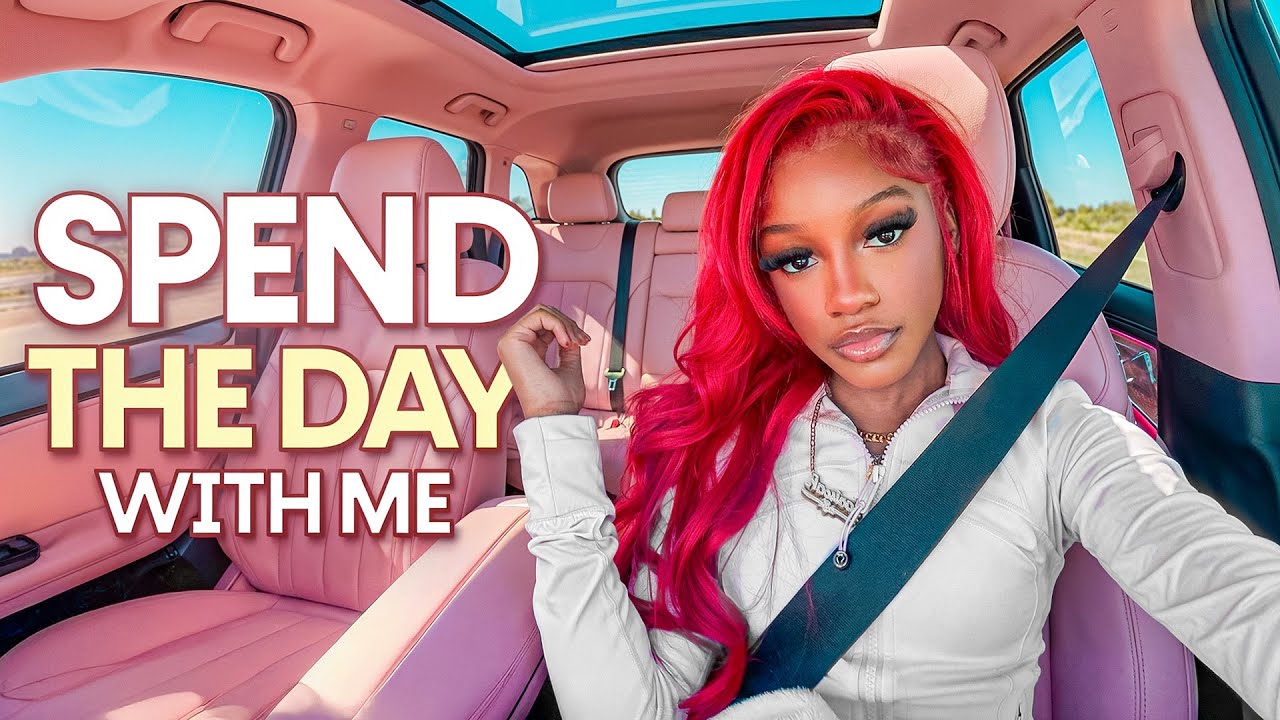 Spend the Day With Me… and I Dyed My Hair Red 😳🔥❤️