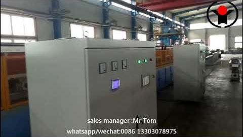 Long bar thread bar induction continuous hardening and tempering