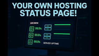 Build Your OWN Hosting Status Page! 🔥 | Full Setup & Tutorial
