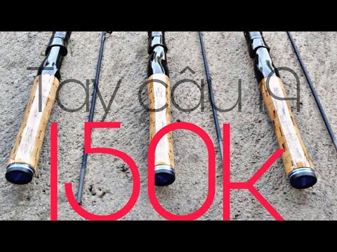 Video CÂU CÁ MƯƠNG SUỐI BẰNG CẦN UL GIÁ RẺ 150K. - youtube