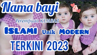 Rangkaian || Nama bayi perempuan kembar‼️islami,unik dan kekinian @ususaidah