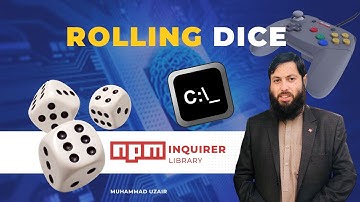 Rolling Dice Simple game using Inquirer Library in CLI