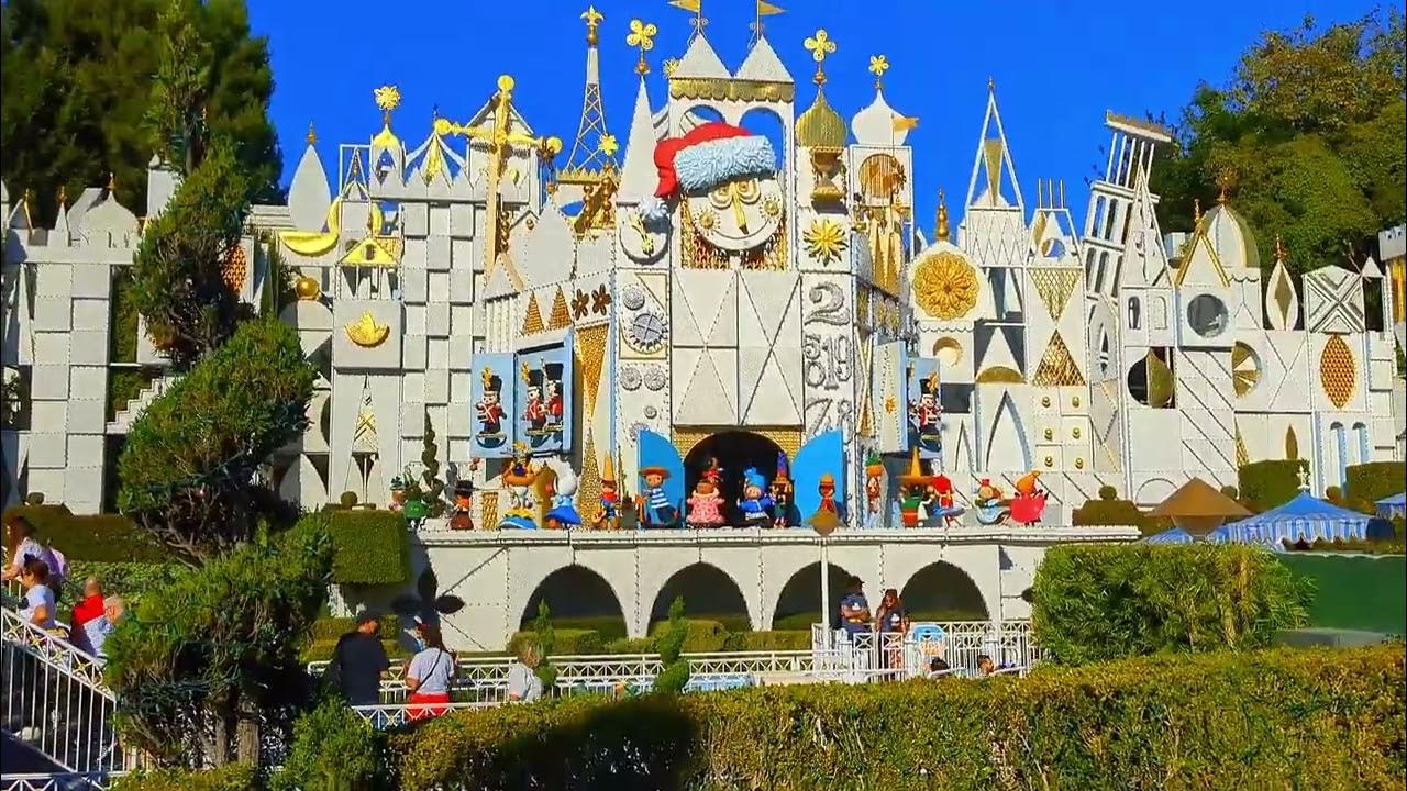 "it's a small world" Holiday Clock Parade Disneyland at 145 PM, November 14, 2023 YouTube