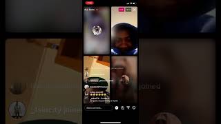 Tymb lil lox arguing with opps frm 079 🥷ig live prt 2