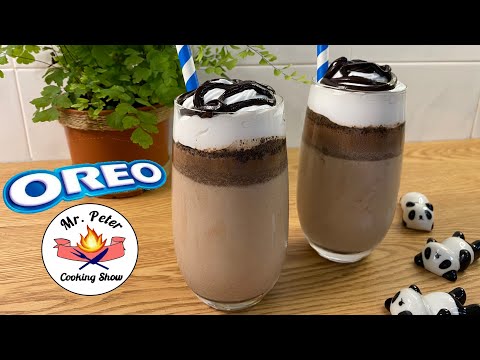 奥利奥奶昔 |  How To Make Oreo Milkshake