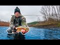 Winter River Trout Fishing the Taneycomo