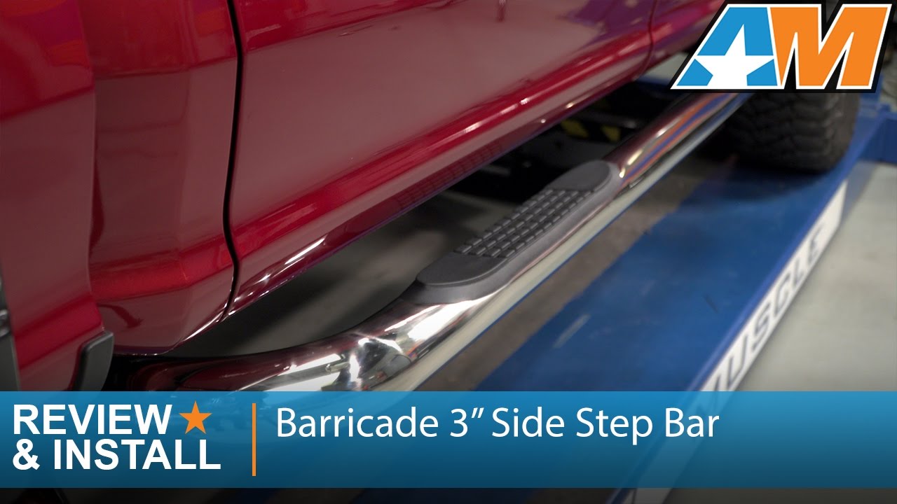 barricade movie 2015-2017 Ford F-150 Barricade 3” Side Step Bar Review & Install