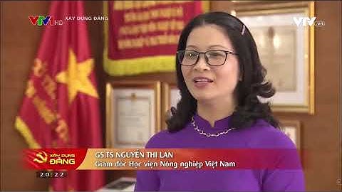 Học viện Nông nghiệp Việt Nam chú trọng phát triển nghiên cứu khoa học | VNUA - VTV
