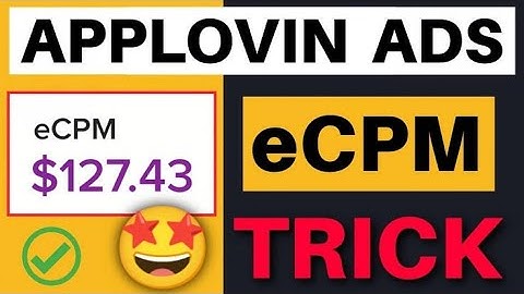 Applovin High eCpm Trick 2023. How To increase Applovin eCpm 2023.
