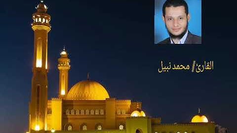 سورة النجم للقارئ محمد نبيل تلاوة رائعه
