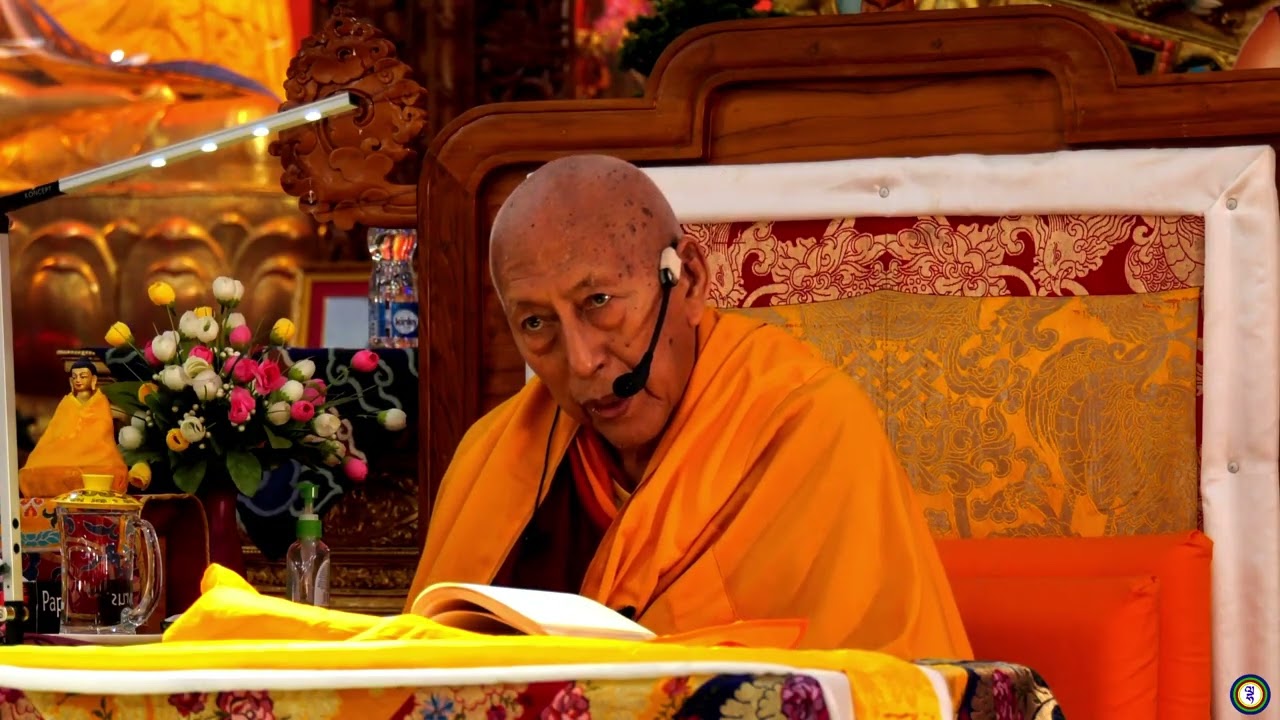 ༧སྐྱབས་རྗེ་སློབ་དཔོན་ཟམ་གདོང་རིན་པོ་ཆེའི་འཕགས་པ་ལྷས་མཛད་པའི་དབུ་མ་བཞི་བརྒྱ་པའི་གསུང་ཆོས། ཉིན་གཉིས་པ།