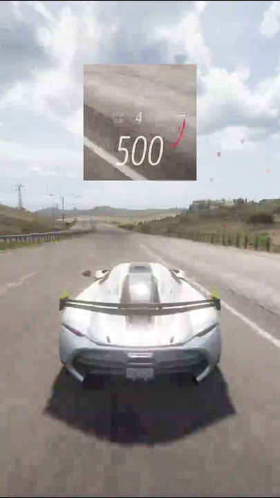 500km/h koenigsegg forza Horizone 5