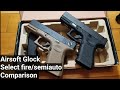 [Reference video] Airsoft G17/G18 difference (g19/g23) (g34/g35) (g26/g33)