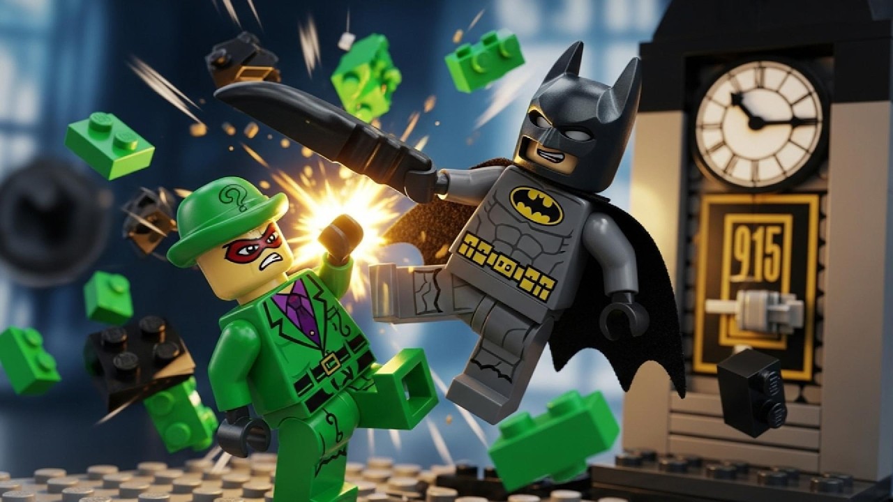 Lego Batman Ds Riddler LEGO Batman vs. Riddler: The Ultimate Brick Puzzle Showdown! | LEGO ...