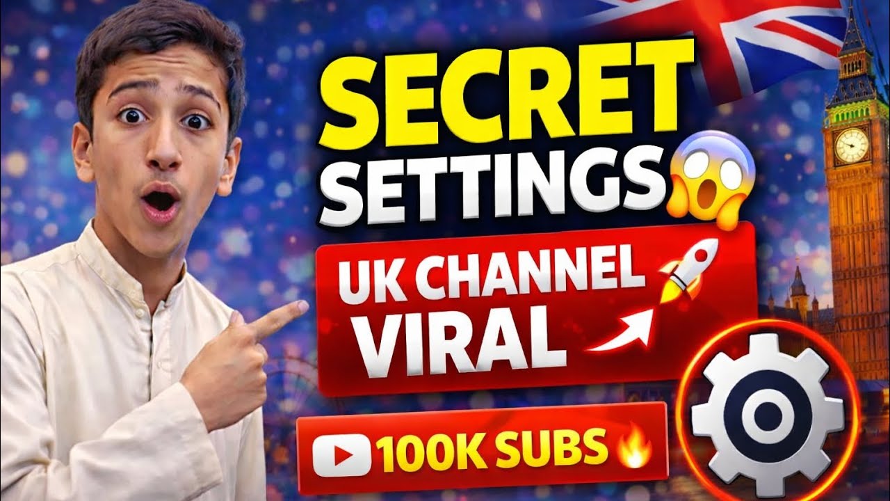 YouTube Secret Settings 2026 🔥 UK Channel Viral Trick (3 Minutes Hack) 2026 New Tricks - YouTube