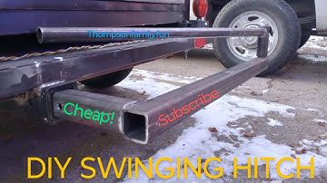 DIY Swinging Hitch Mount for Overland Trailer/Squaredrop camper