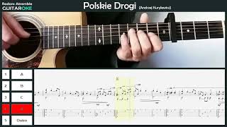 Miniatura de vídeo de "Polskie Drogi - (Andrzej Kurylewicz) - Pat Metheny - Guitar Tabs & Score"