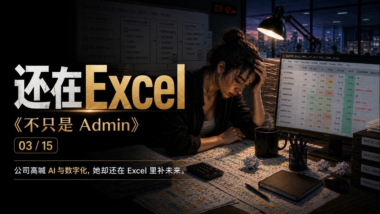 3. 还在Excel (Still Excel) [不只是 Admin]