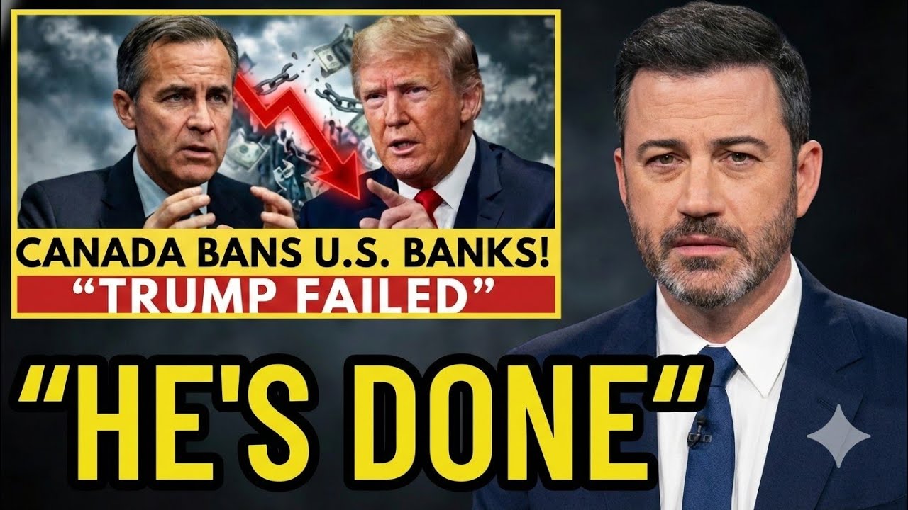 1 MIN AGO: Canada BLOCKS U.S. Banks! Wall Street's Multi-Billion Shock Over Trump Tariffs