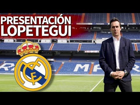 Presentación de Julen Lopetegui como nuevo entrenador del Real Madrid | Diario AS