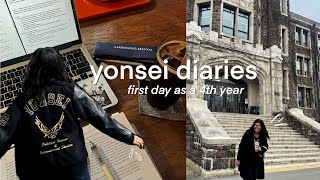 yonsei diaries |  life in korea as a polisci senior  💌 chaos, free food and study sessions