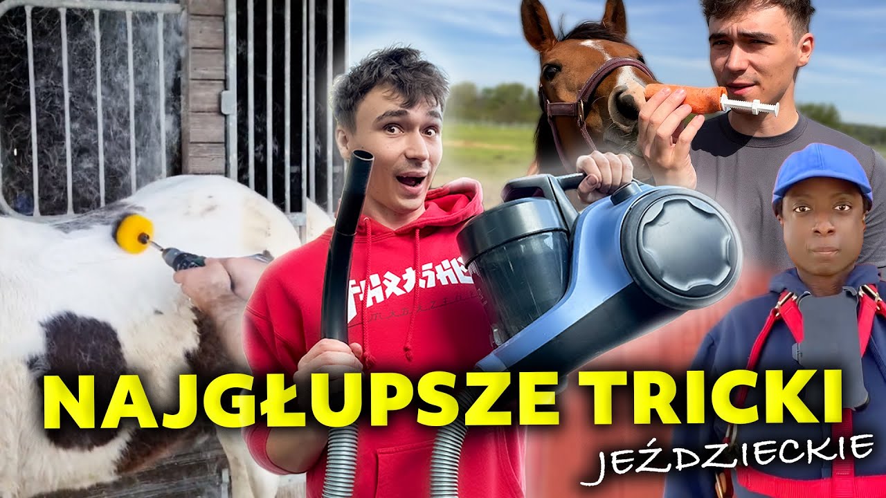 20 NAJGŁUPSZYCH TRICKÓW JEŹDZIECKICH!