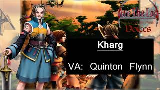 Arc the Lad: Twilight of the Spirits - Khargs Voice Lines